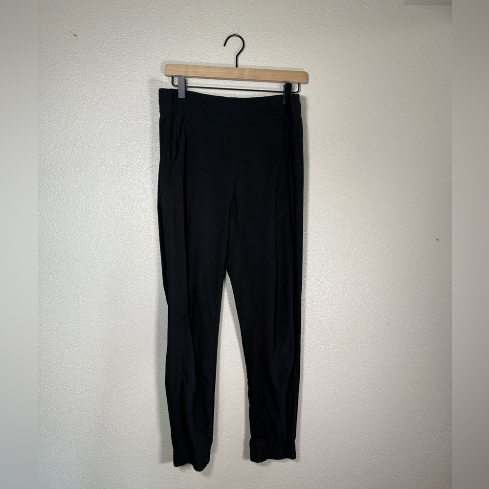 Athleta Brooklyn Jogger Pants Size 4 Black C24 - Picture 4 of 10